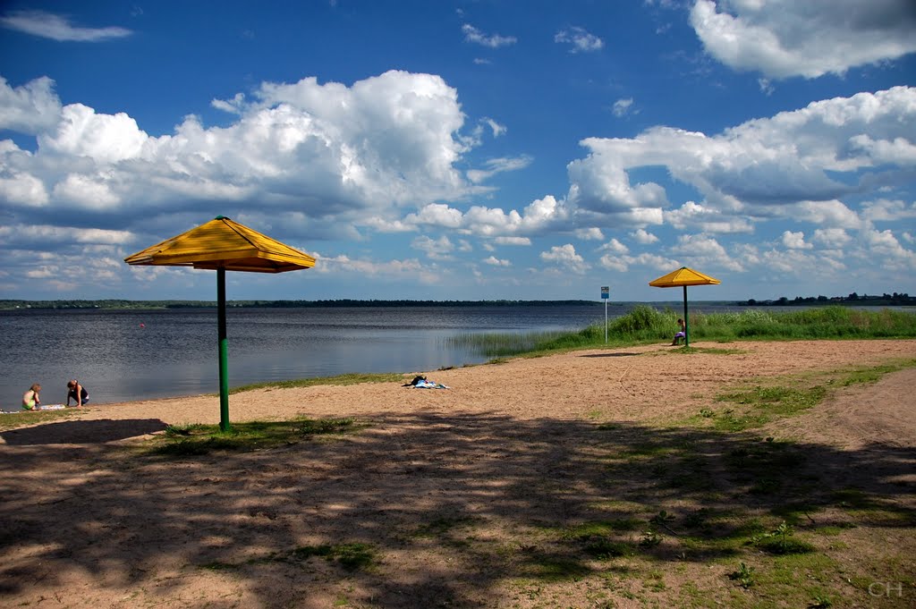 Торопец. Пляж
