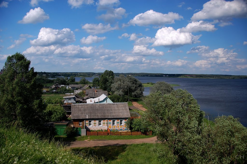 Торопец. Вид с малого городища