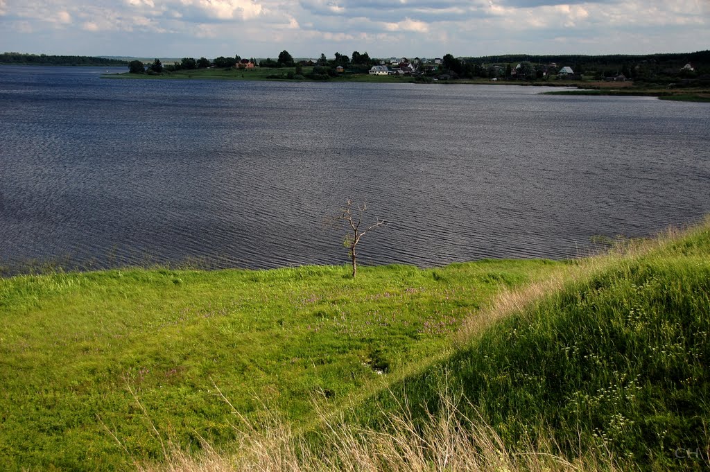 Торопец. Вид с малого городища