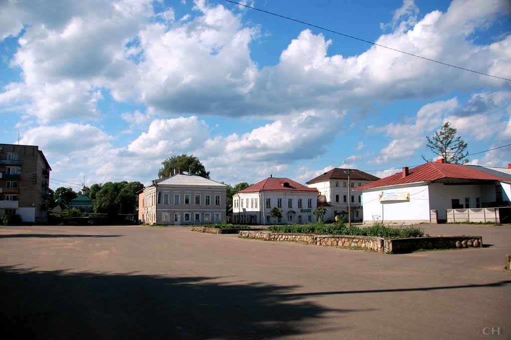 Торопец. Площадь