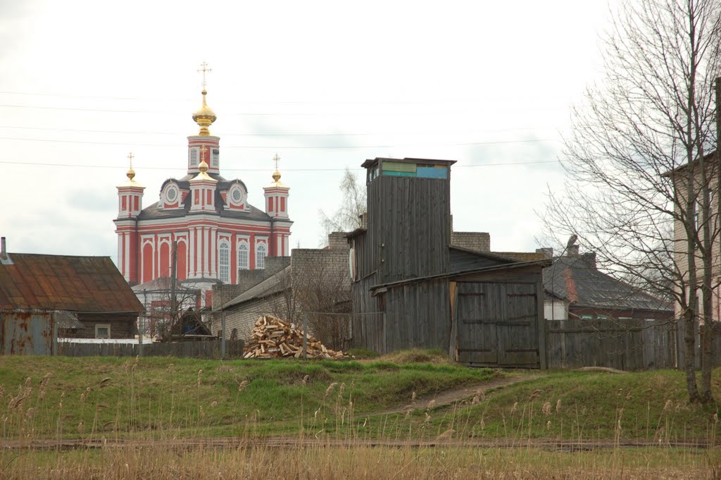 Торопец, вид с озера