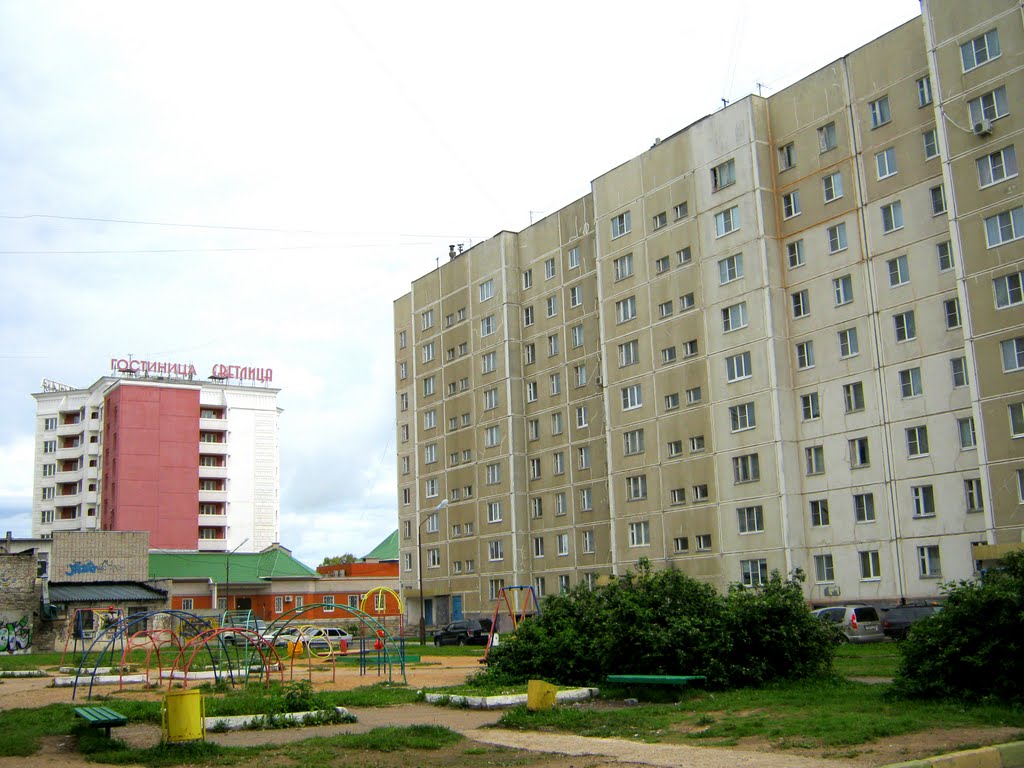 Вид на гостинницу