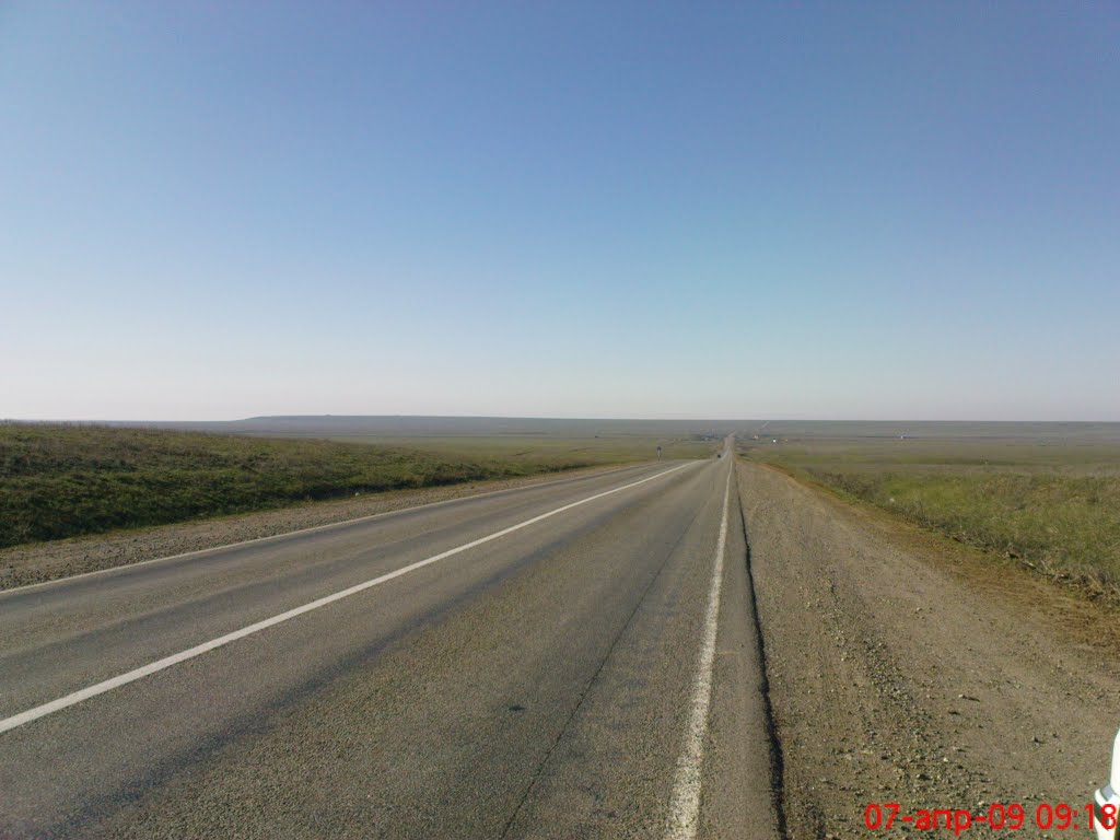 По дороге из Волгограда в Элисту