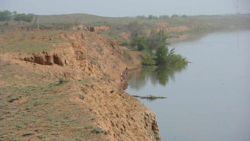 Рыбаки ловят селедку