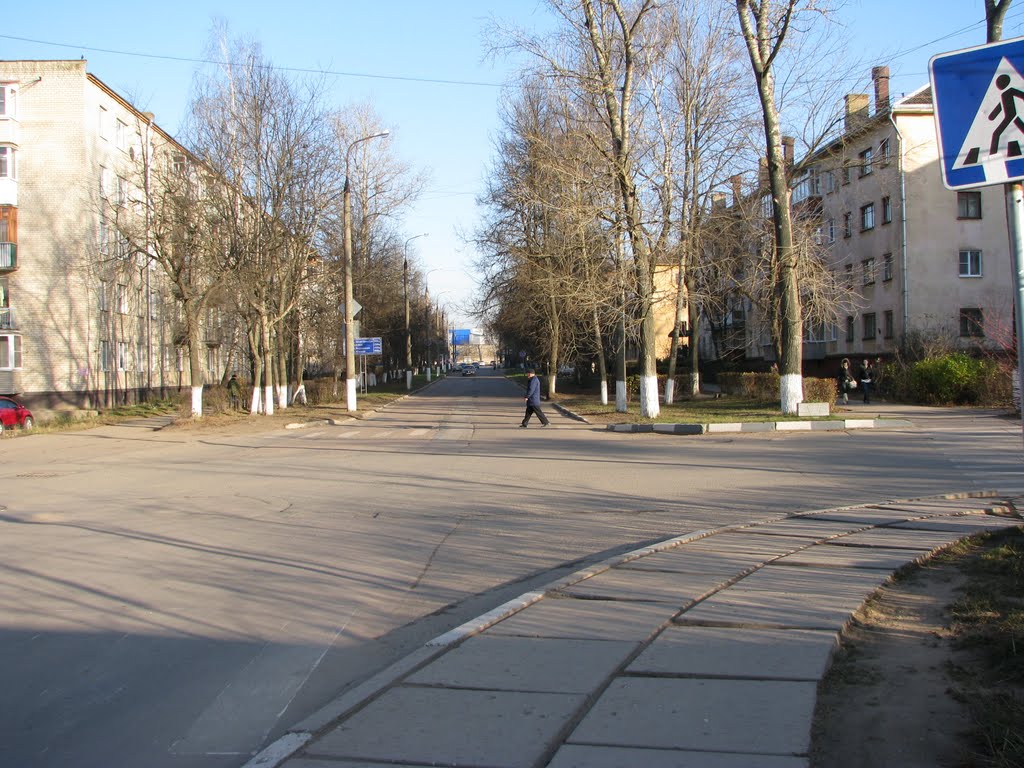 Перекрёсток ул 1-МАЯ и ул Энергетиков.