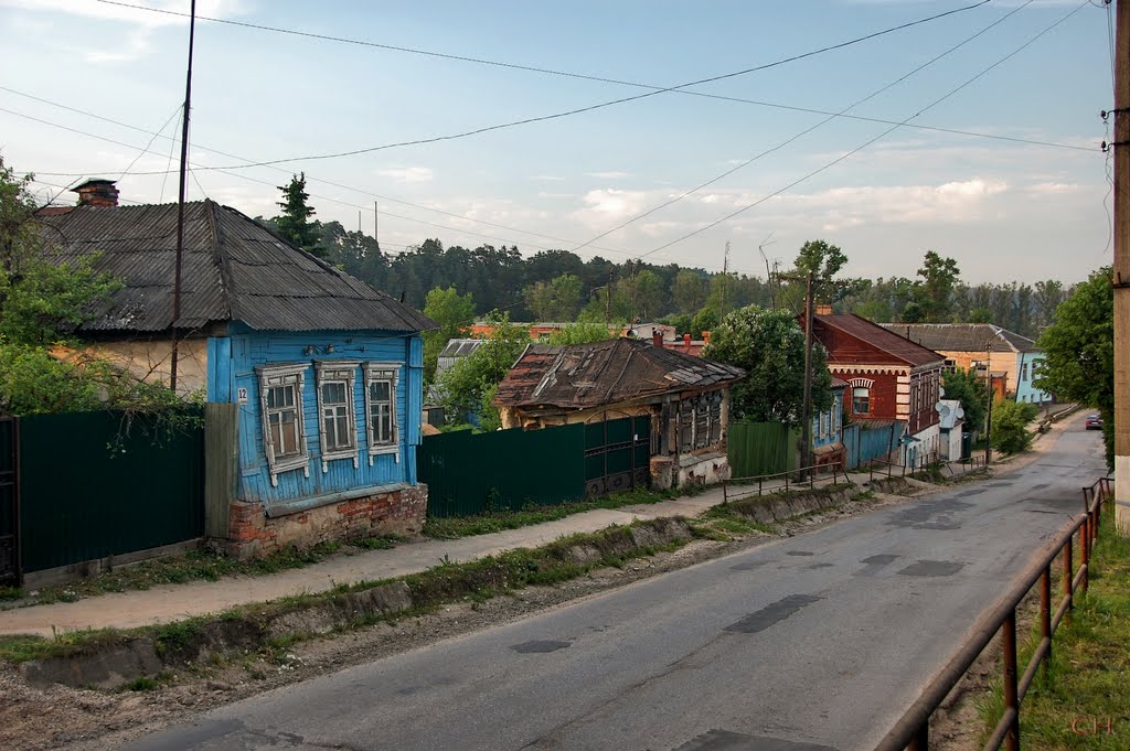 Боровск. Вниз по улице Берникова