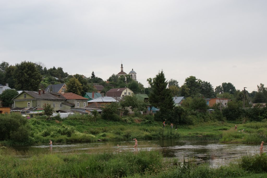 Боровск, Вид от Реки