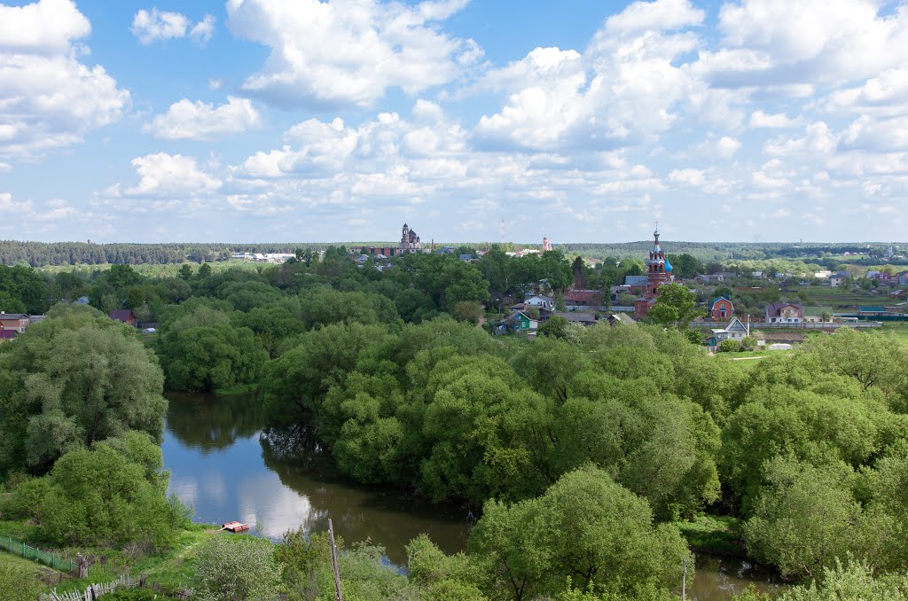 View from hill / Borovsk, Russia