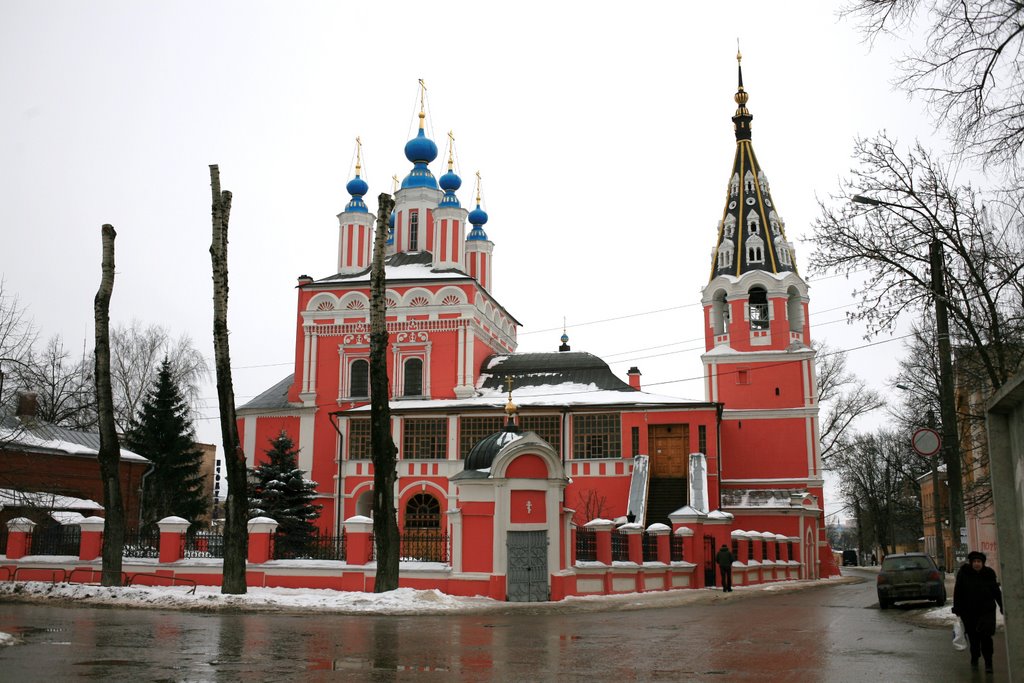 ЦЕРКОВЬ СВЯТОГО ГЕОРГИЯ "ЗА ВЕРХОМ" 1700-1701гг