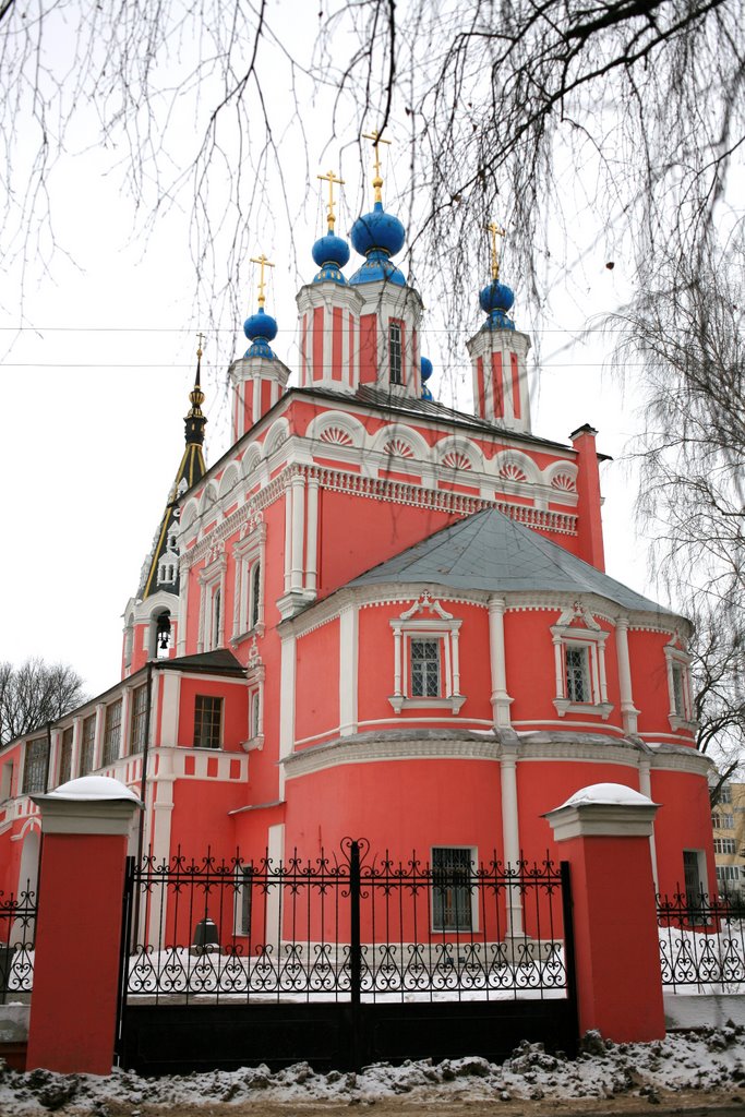 ЦЕРКОВЬ СВЯТОГО ГЕОРГИЯ "ЗА ВЕРХОМ" 1700-1701гг