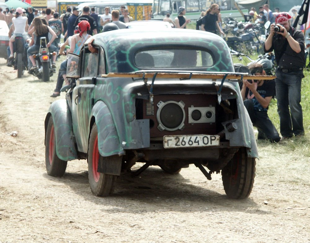 Moskvitch-401 zaryazhenniy, Bike-Show, Maloyaroslavets, 2005