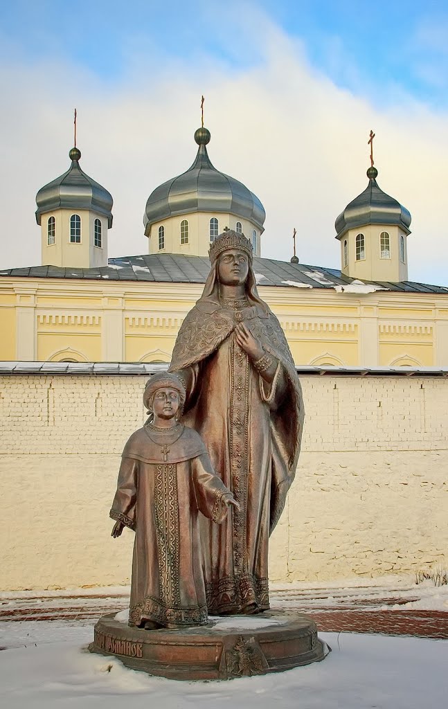 Iskra. St. George Monastery Искра. Свято-Георгиевский монастырь