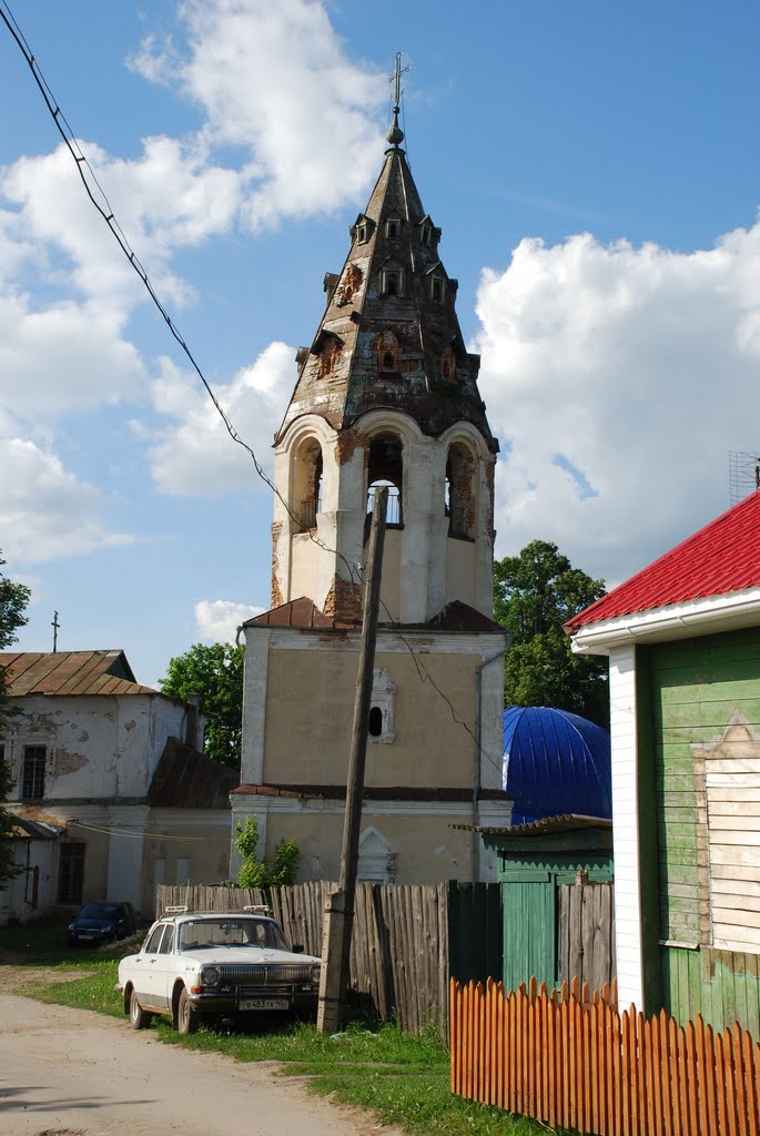 Мещовск. Колокольня старого Благовещенского собора