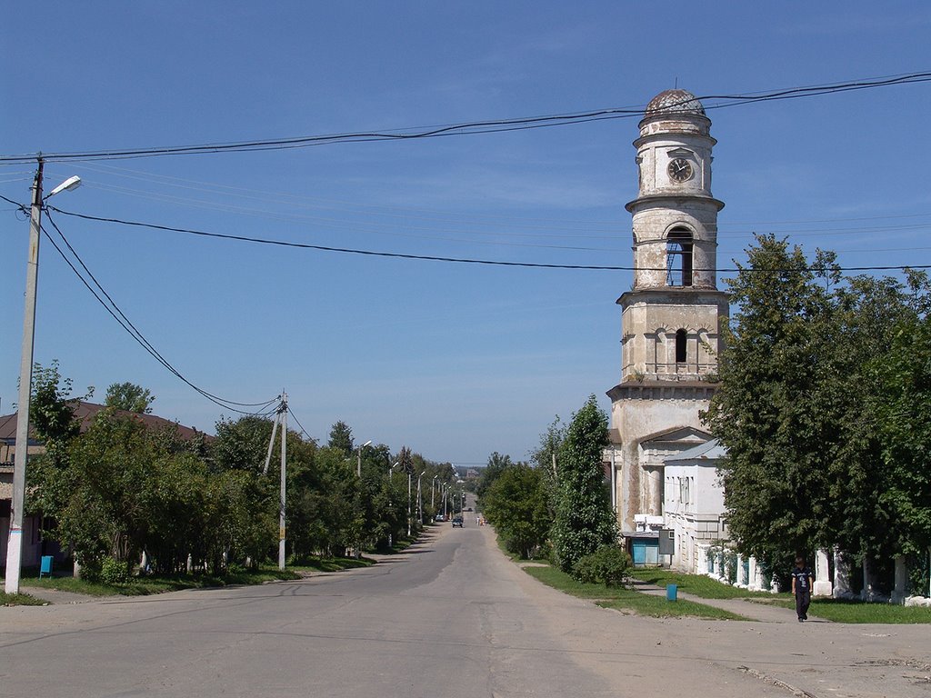 Мещовск. Колокольня