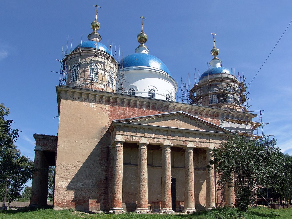 Мещовск. Благовещенский собор. Август 2007 года