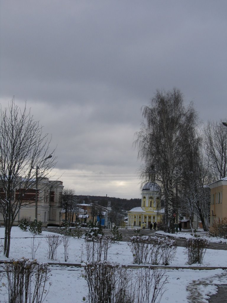 Вид от рынка