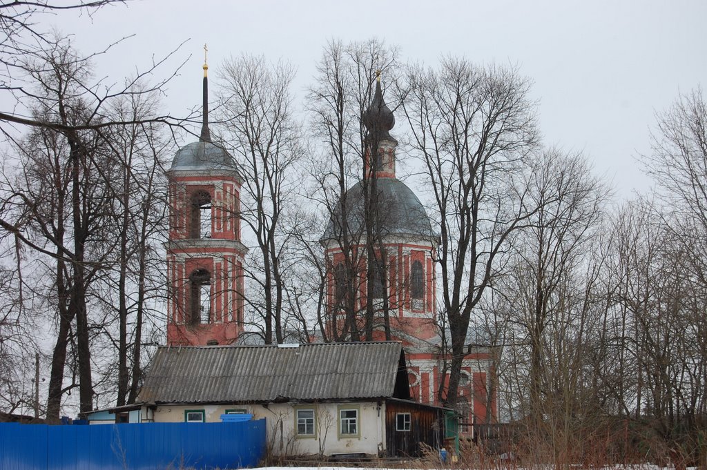 Obninsk, the Boris and Gleb church in Belkino
