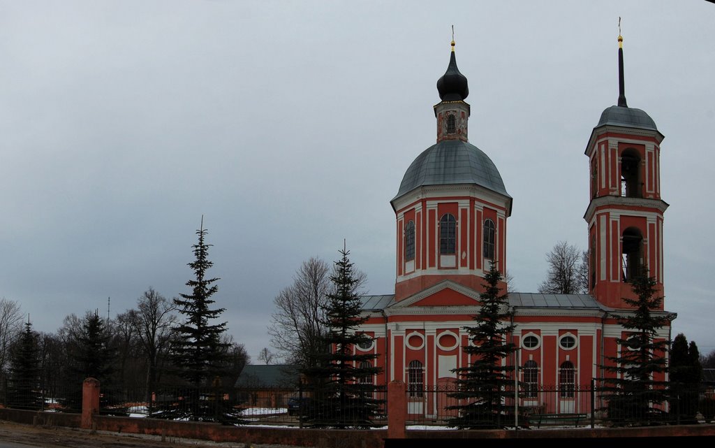Obninks, the Boris and Gleb church in Belkino
