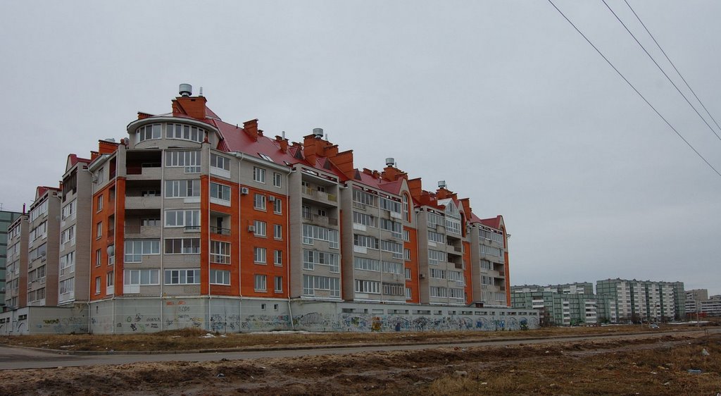Obninsk, the new buildings. Overby - the Belkino village.
