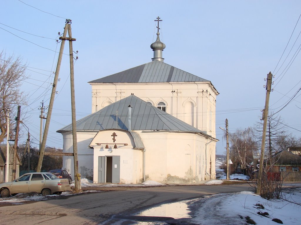 церковь на въезде в Перемышль