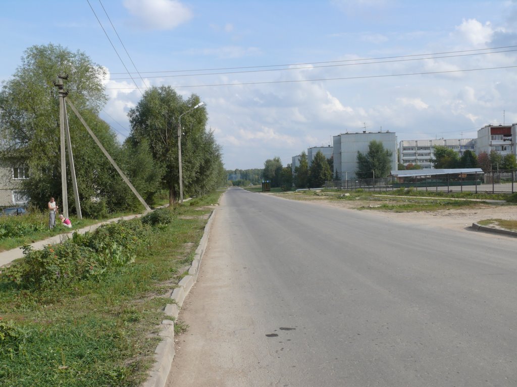 Таруса. Улица Горького.