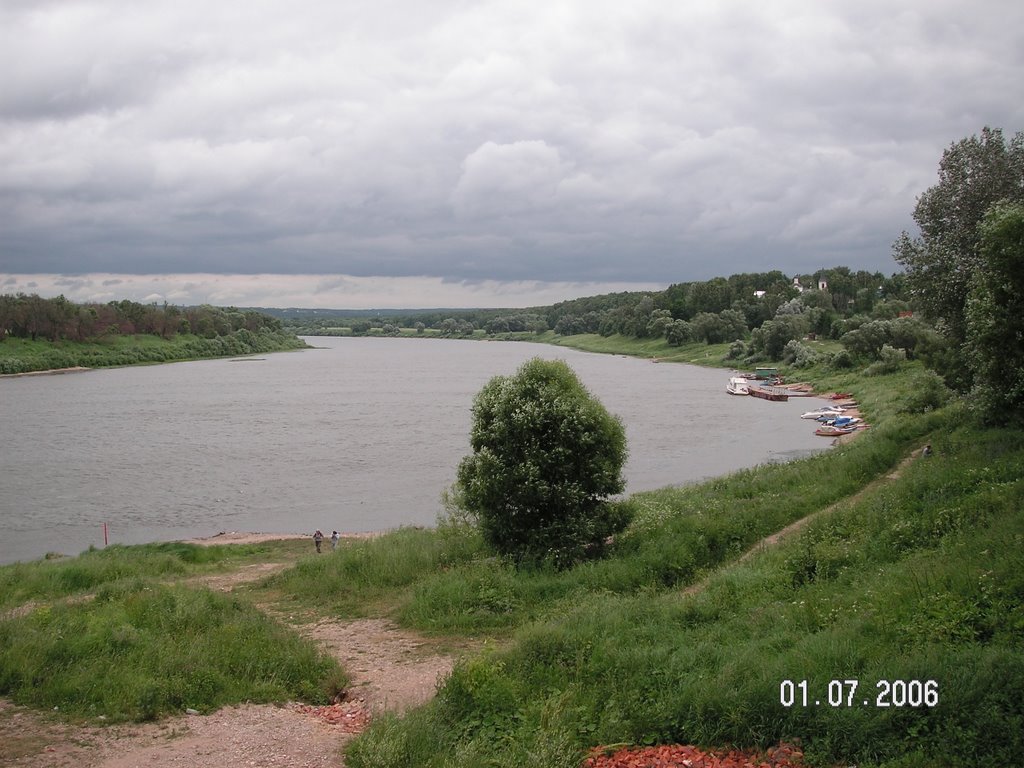 The view of Oka river