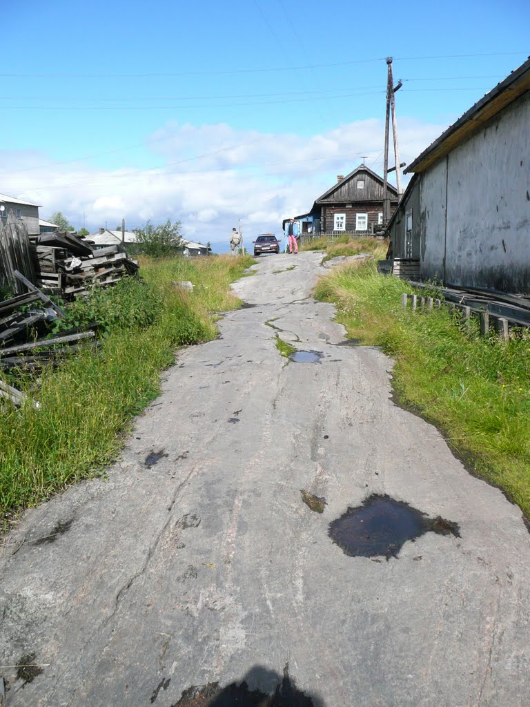 Природный "асфальт". Беломорск