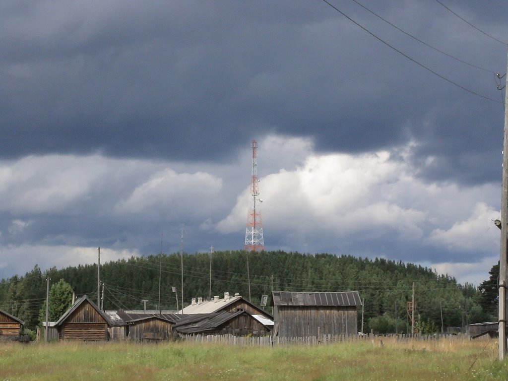 вышка МТС в дер. Гирвас