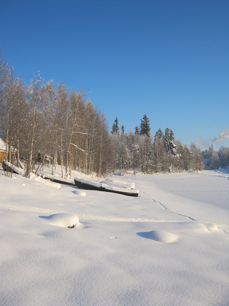 Kalevala. Lake Kuito.