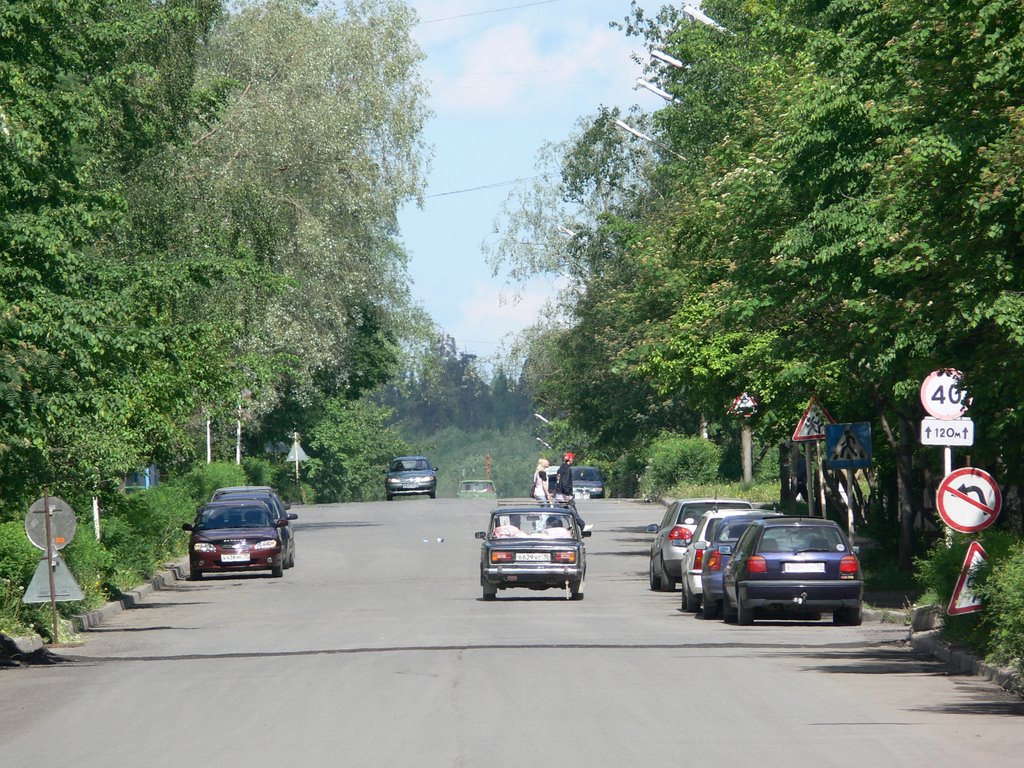 Кондопога. Проспект Калинина. 15.06.2009