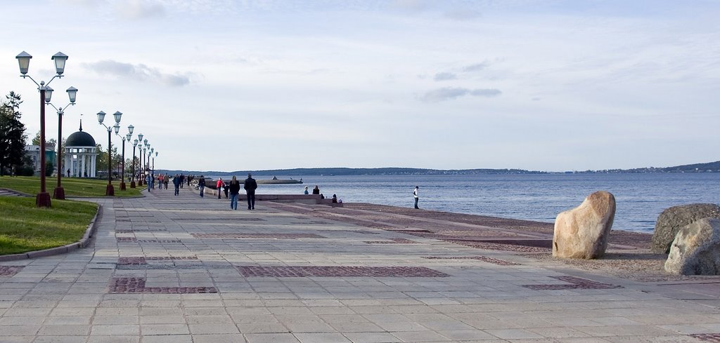 Lake Onega quay / Petrozavodsk, Russia