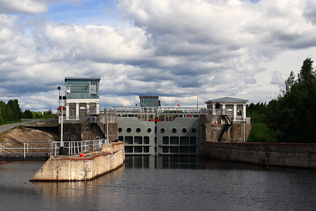 The White Sea-Baltic Canal lock