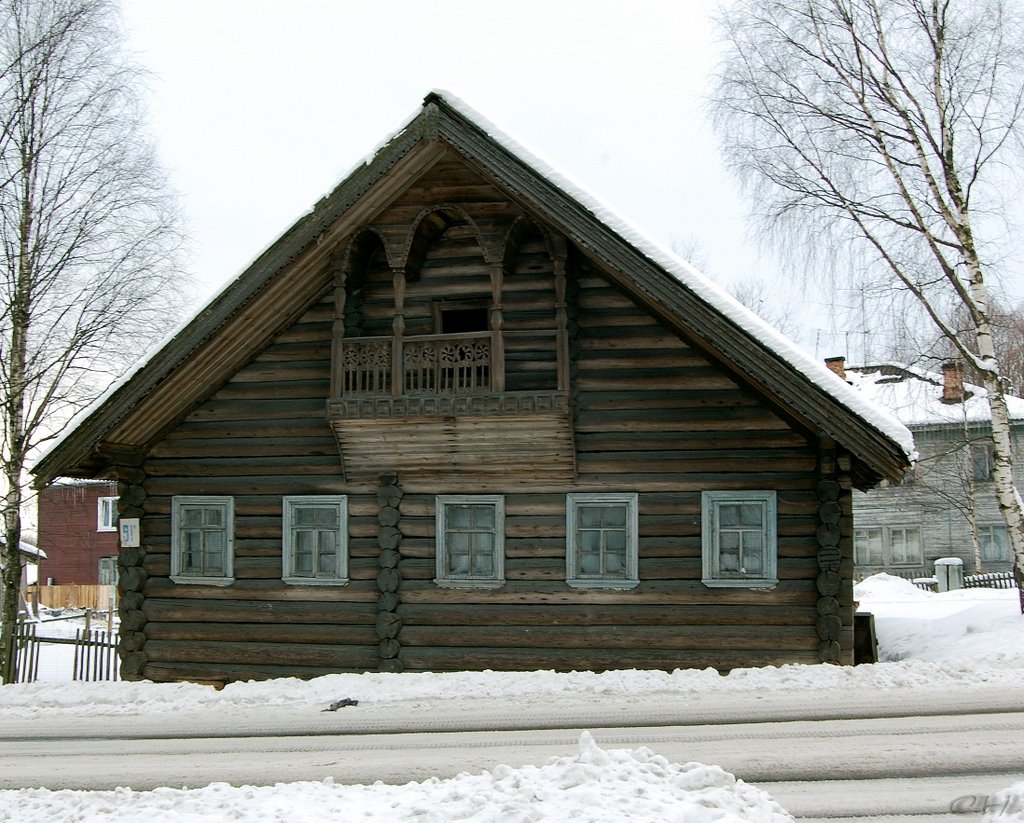 Пряжа. Старый дом