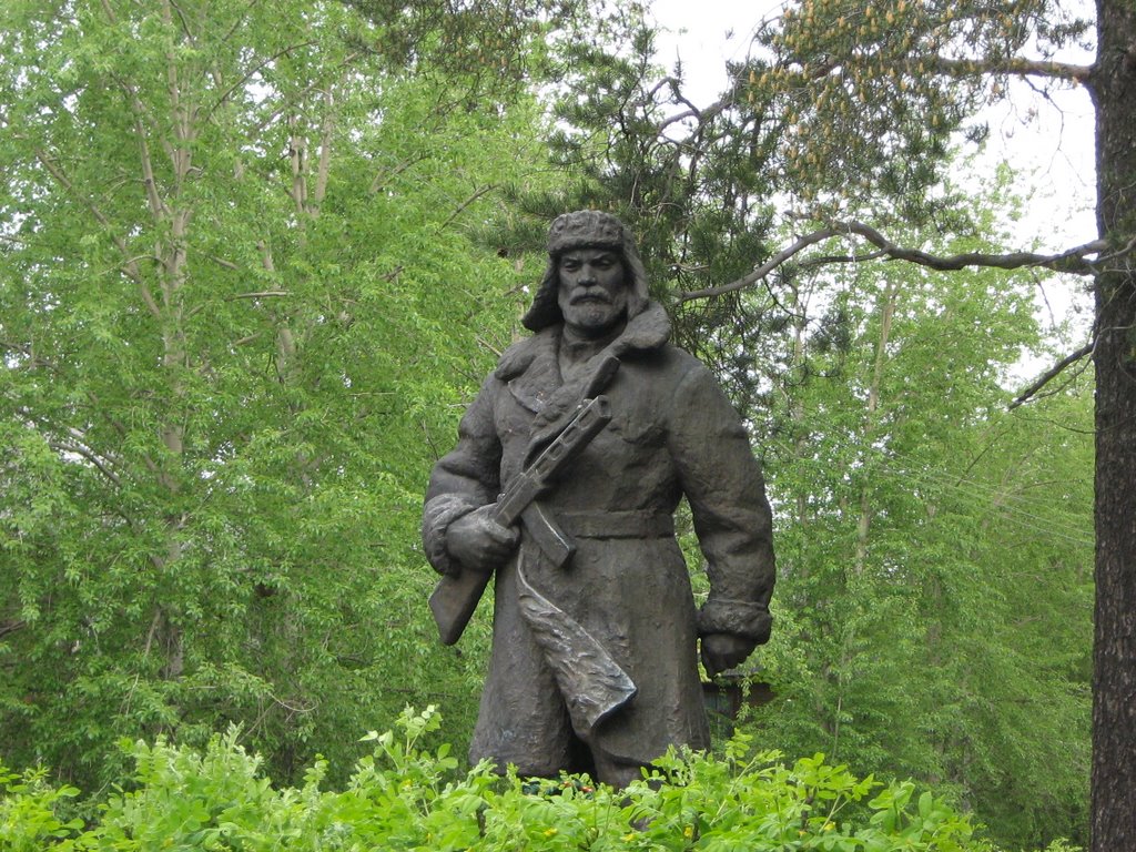 Памятник карельским партизанам - Karelian partisans monument