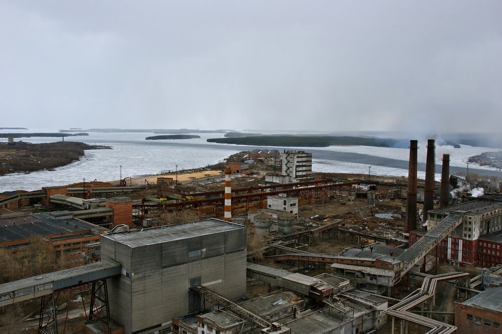 Сегежский ЦБК - Pulp and paper mill in Segezha