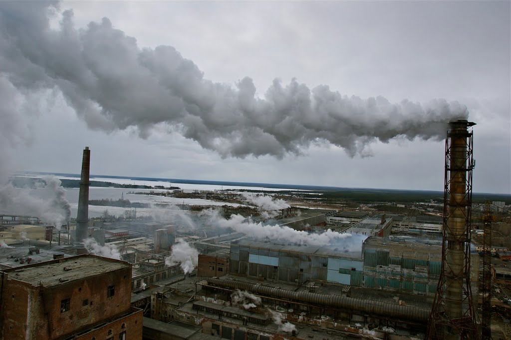 Сегежский ЦБК - Pulp and paper mill in Segezha