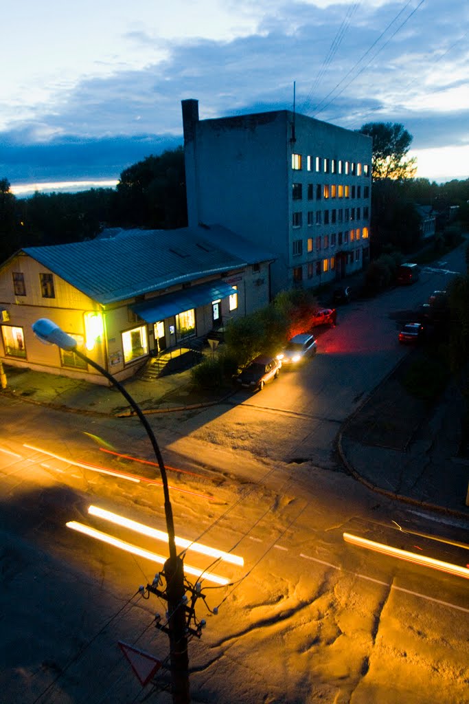 Night live of Sortavala