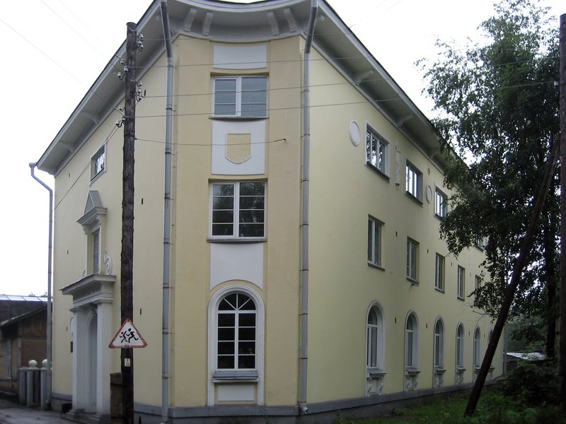 Former civil guard house in Sortavala