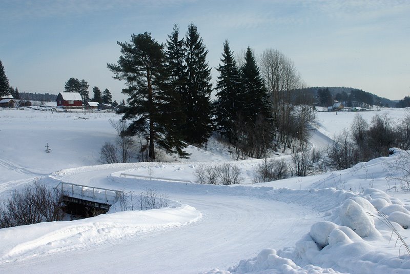 Track for russian winter rally championship