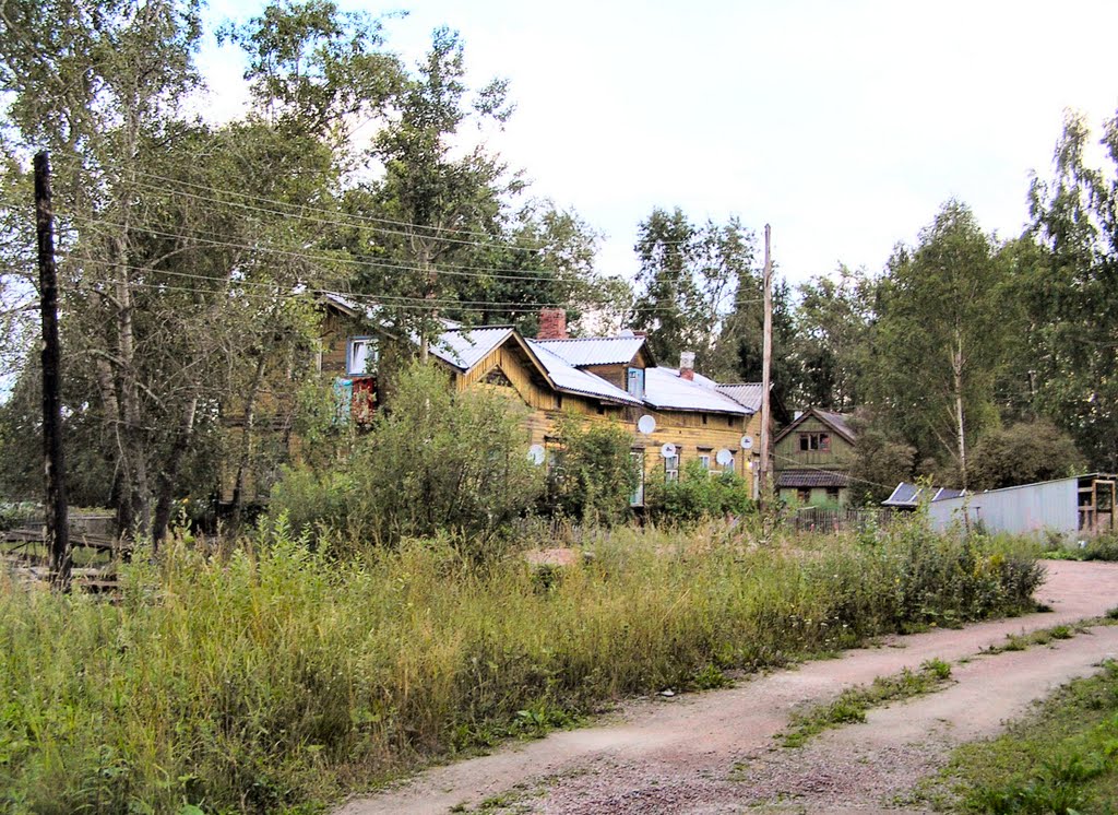 Карелия. Сортавала. За вокзалом.