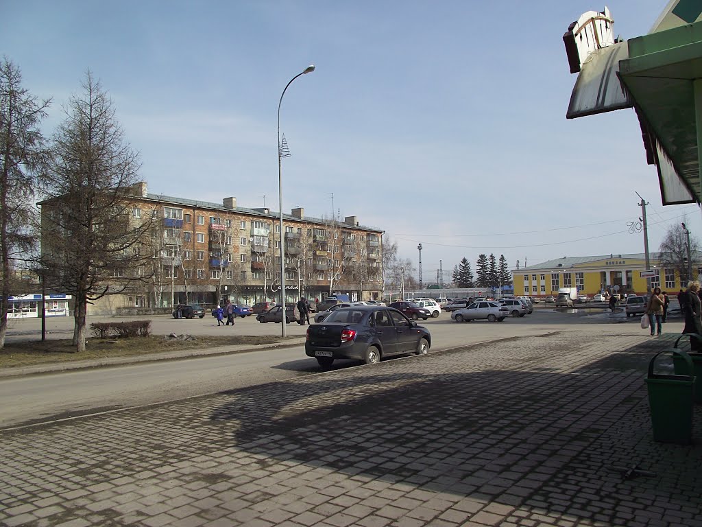 Белово, привокзальная площадь