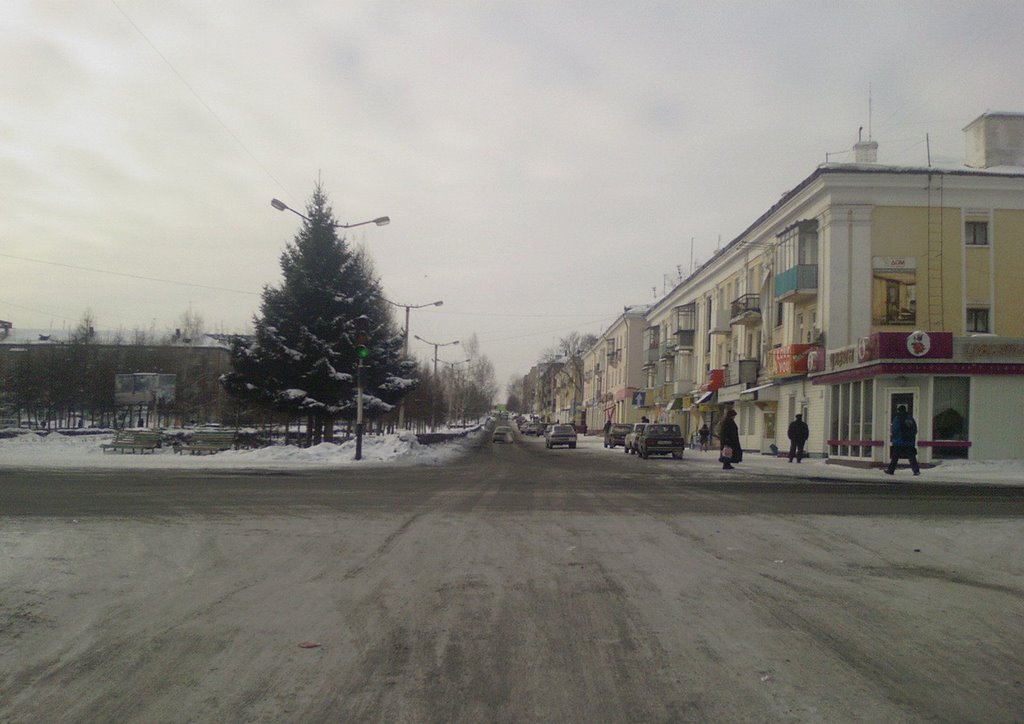 ул.Юбилейная снято январь 2008