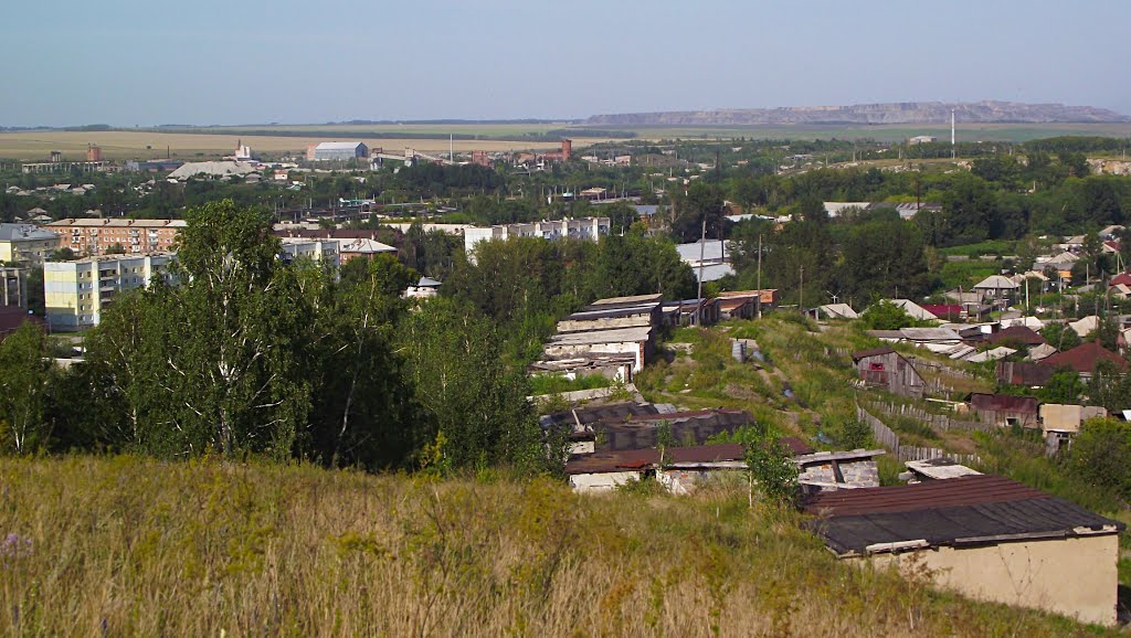 [авг13 ф-62] Гурьевск, разрез Шестаки на горизонте
