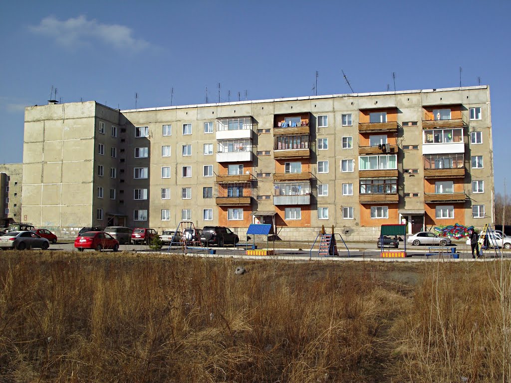 Гурьевск 061 Чапаева, 8 (утром с восточной стороны)