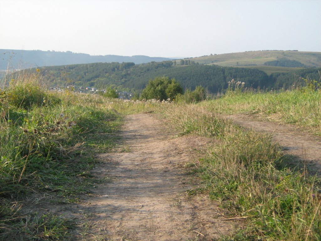 С горы