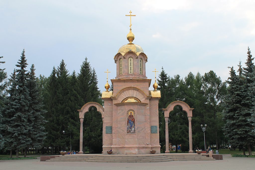 часовня  в память о погибших шахтерах Кузбасса