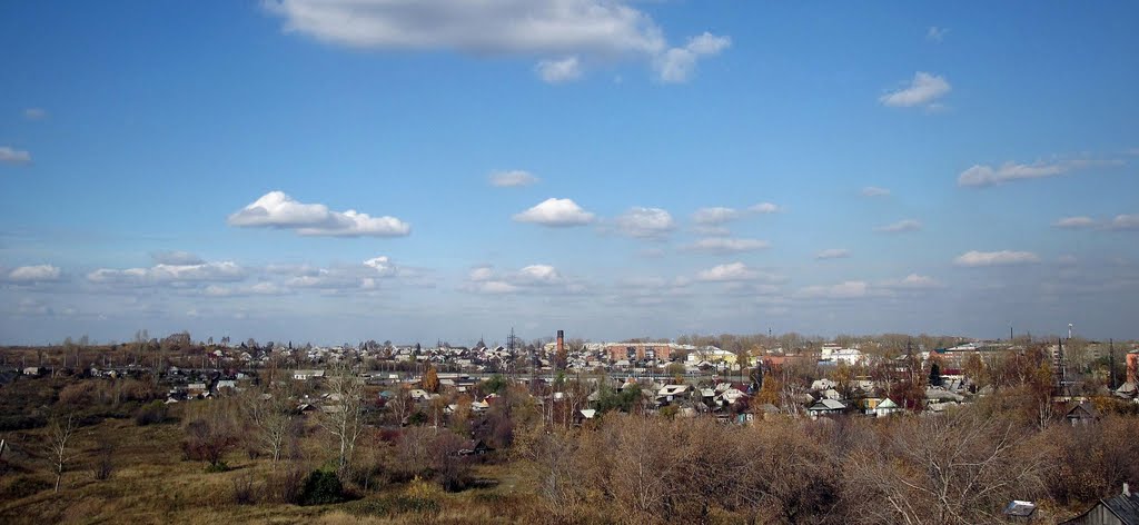 Вид на Северный поселок с Гончарской горы