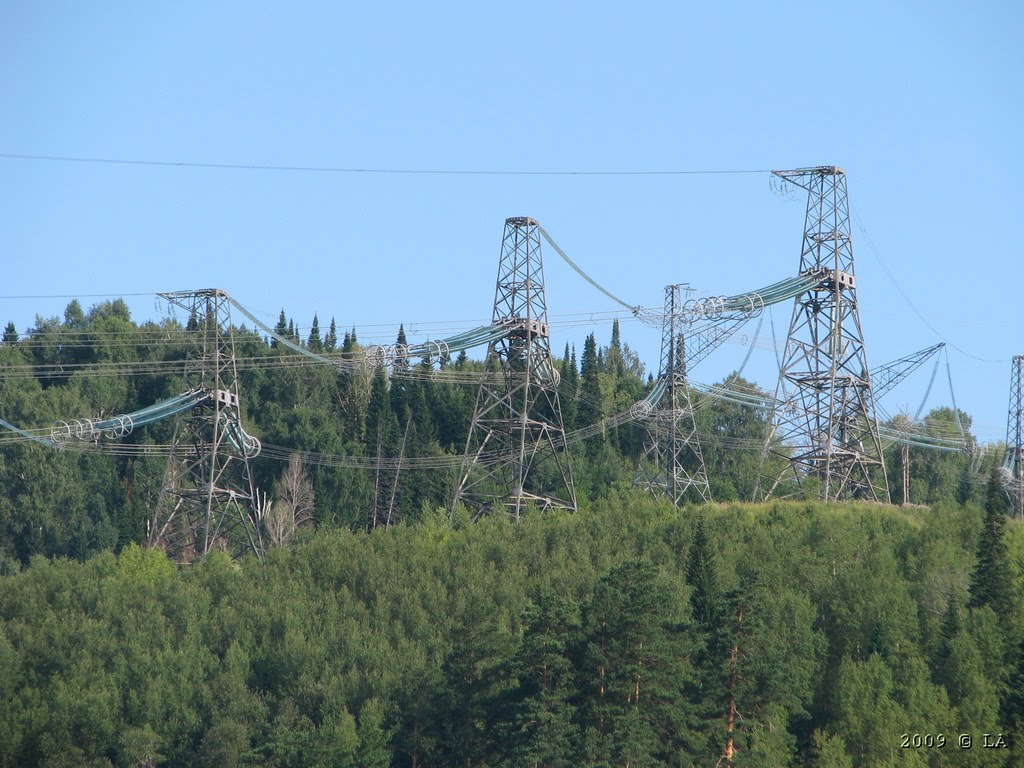 Концевая опора ВЛ-1150 кВ