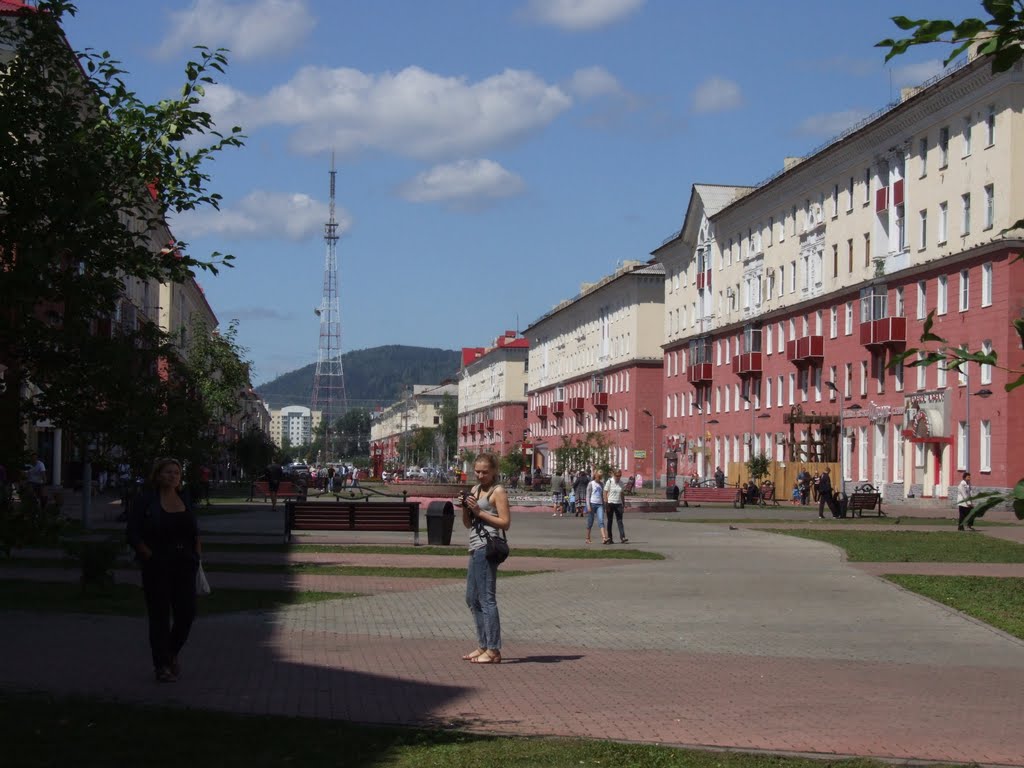 На местном Арбате