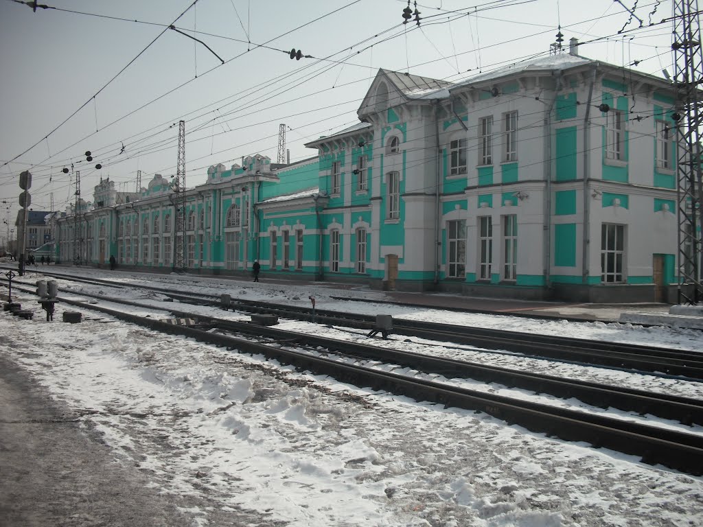 Вокзал ст. Тайга
